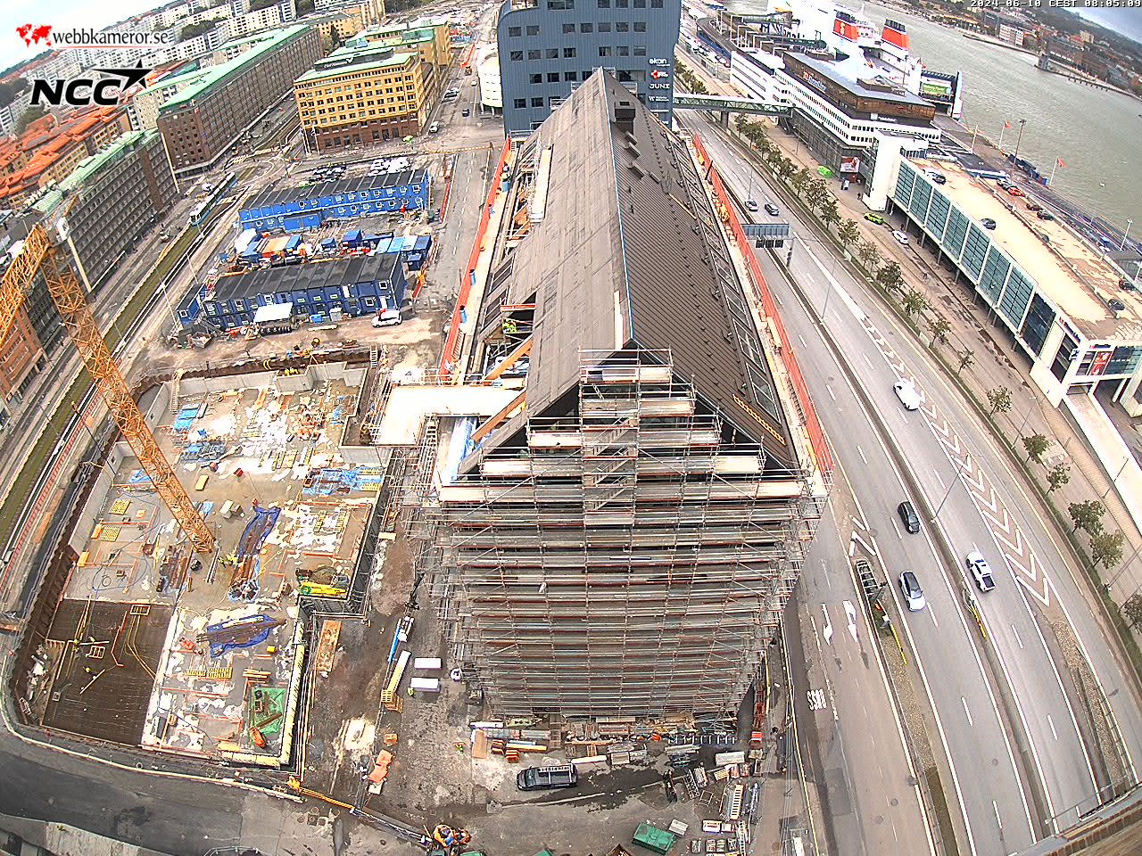 Webbkamera - Göteborg, Masthuggskajen
